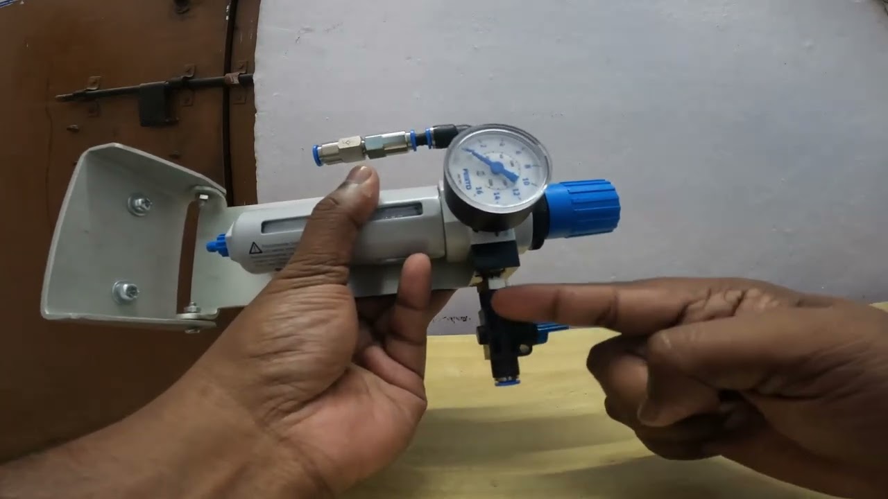 Overview of Filter Regulator component #components #pneumatics