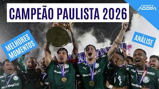 PALMEIRAS VENCE E É CAMPEÃO PAULISTA DE 2026! | NOVORIZONTINO 1X2 PALMEIRAS