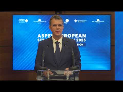 Ionuț Moșteanu - Keynote Speech | Aspen European Strategic Forum 2025