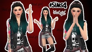The Sims 4 I CAS - Mody 💢 Bad Girl Cassie 💢 Inspiracja Chloe Price 😝