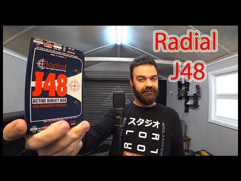 Radial J48 Active Direct Box 2010s - Blue image 6