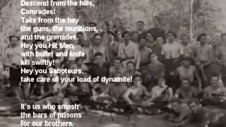 Le Chant Des Partisans (The Partisans' Song)_English Lyrics