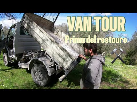 VAN TOUR PRIMA DEL GRANDE RESTAURO 🛠️E SI INZIA A PULIRE 💪🧼