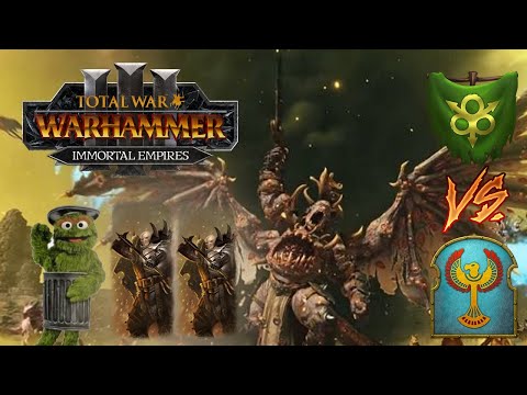 TREMBLE BEFORE GREEN ULGOR! Nurgle vs Tomb Kings - Total War Warhammer 3