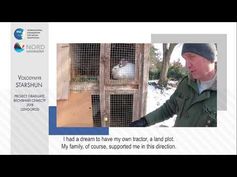 Video feedback of Volodymyr Starshun, graduate of the Ukraine-Norway project