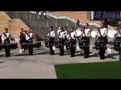 UMass Drumline 2012: Firebird & Triplet Rolls - Alumni Day - Gillette Stadium