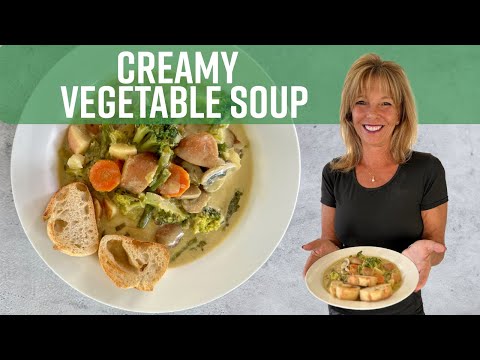 Creamy Vegetable Soup/Kathy's Vegan Kitchen