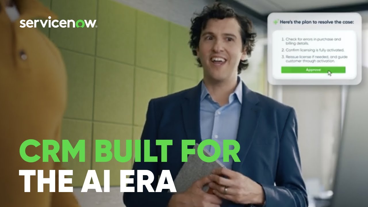 Bad CRM was then, this is ServiceNow