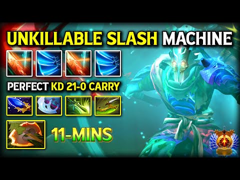 UNKILLABLE SLASH MACHINE Juggernaut Perfect 21-KILLS & Zero Mercy With Crazy Attack Speed Build