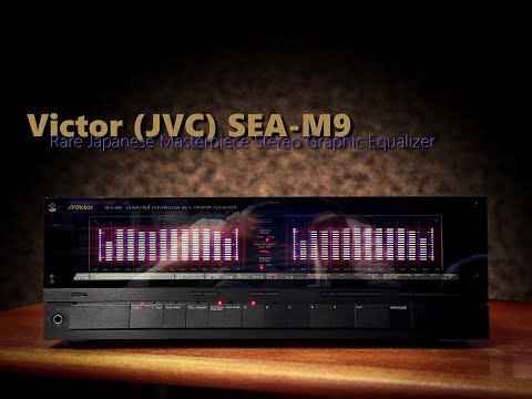 VICTOR (JVC) SEA-M9 🔥RARE🔥 Vintage Legend Stereo Graphic Equalizer image 9