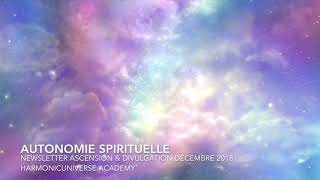 Newsletter Décembre 2018 : Autonomie Spirituelle