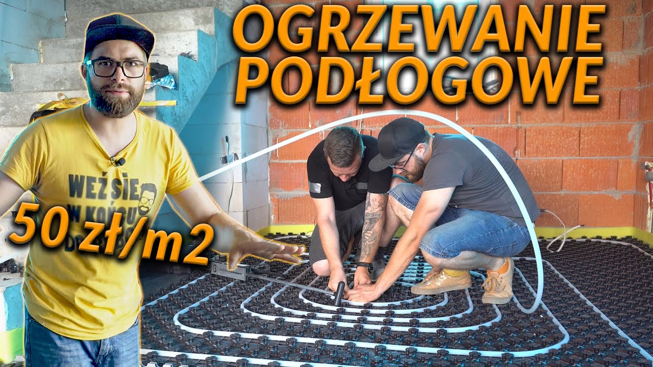 5000 zł DZIENNIE ZA UKŁADANIE OGRZEWANIA PODŁOGOWEGO | DO ROBOTY