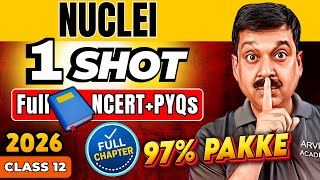 ☢️ Nuclei Class 12 One Shot | Boards 2026 | Full Chapter + PYQs 💥