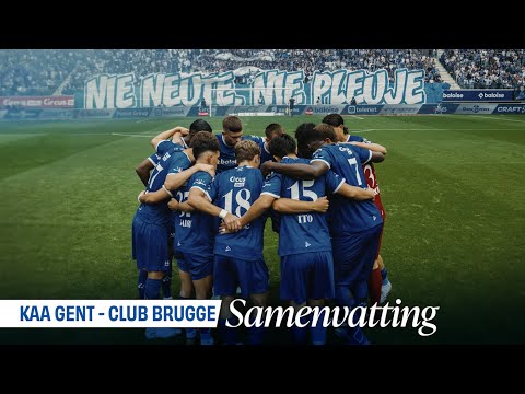 🎬  KAA Gent - Club Brugge: 1-1 (MD6 JPL 🏆)