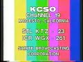 KCSO Test Pattern 1985