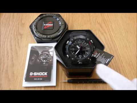 Casio G-Shock GG-B100-1AER Carbon Core Guard Mudmaster, Lets take a look.