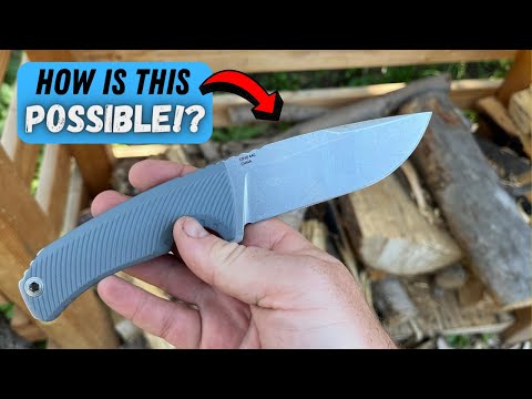 Are Stainless Steel Camp Knives Making A Comeback? 440C SOG Tellus FX