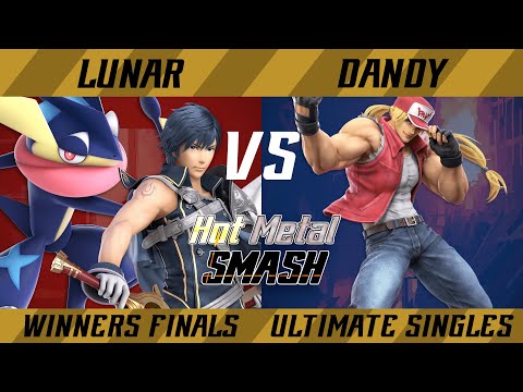 Hot Metal Smash #13 Winners Finals - Lunar (Greninja, Chrom) vs. Dandy (Terry) - SSBU