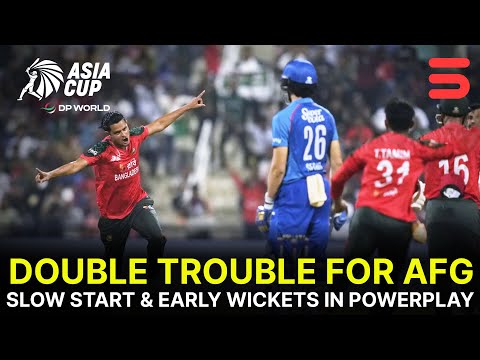 2nd Innings Powerplay | Bangladesh vs Afghanistan | Match 9 | DP World Asia Cup 2025 | ZF1K