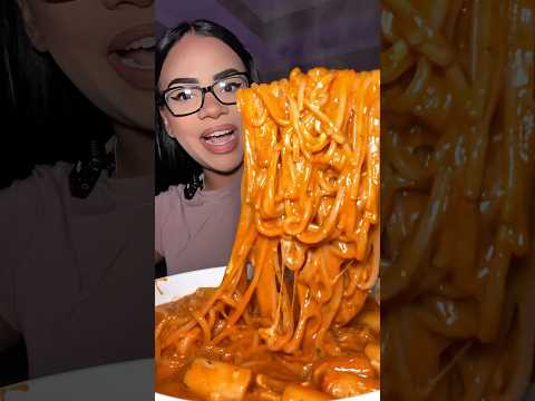 cheesy noodles + tteokbokki