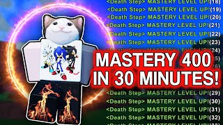 HOW TO LEVEL UP MASTERY FAST! (BLOX FRUITS)