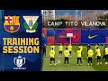 Barça players pay tribute to Kobe Bryant ahead of training