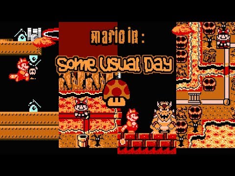 Mario in: Some Usual Day [#4] • Super Mario Bros. 3 ROM Hack (Playthrough)