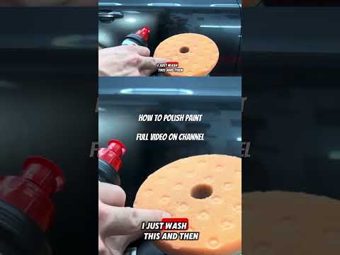How to polish paint- paint correction for beginners #autodetail