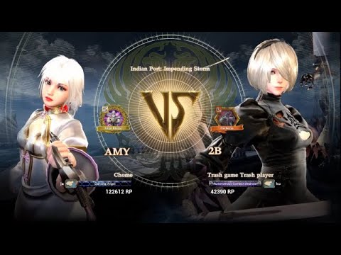 [SCVI] Chomo (Amy) vs. Trash game Trash player (2B) [Ranked Match]