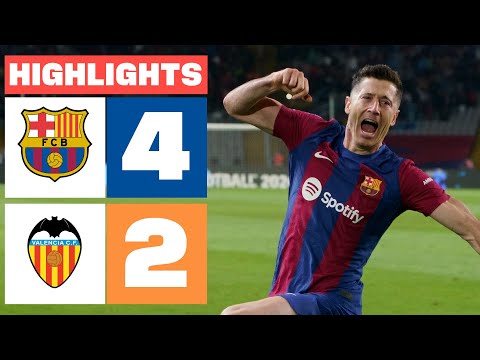 Resumen de Barcelona vs Valencia Matchday 33
