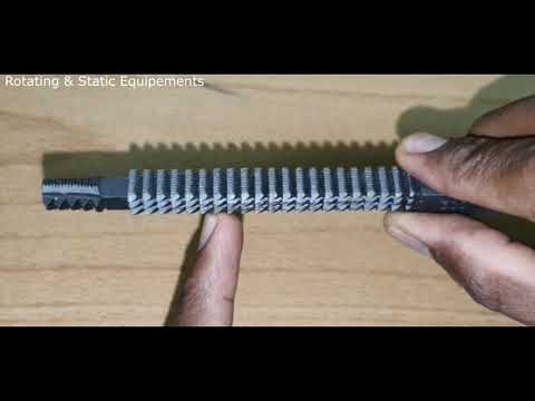 HOW TO USE THREAD FILE FOR EXTERNAL THREAD | Rotating and Static Equipments