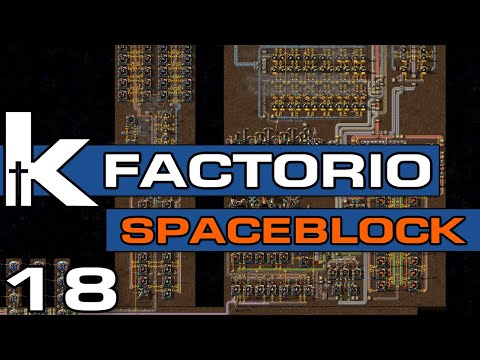 Factorio Spaceblock - Ep 18 | So... There was an Update | Modded Factorio 0.18