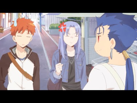 Emiya san Chi no Kyou no Gohan | Caster & Lancer Talk