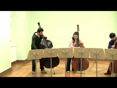Boguslaw Furtok Double Bass Trio No. 1 Rehersal