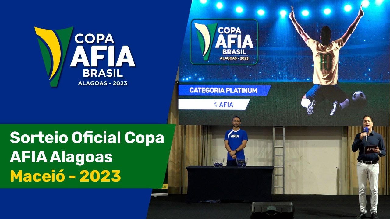 Sorteio Oficial Copa AFIA Alagoas – Maceió 2023