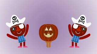Noodle&Pals Jack-O'-Lantern Intro Logo Sponsored By Klasky Csupo 2001 Effects