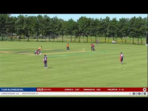 Livestream T20: VCC 1 - Bloemendaal 1