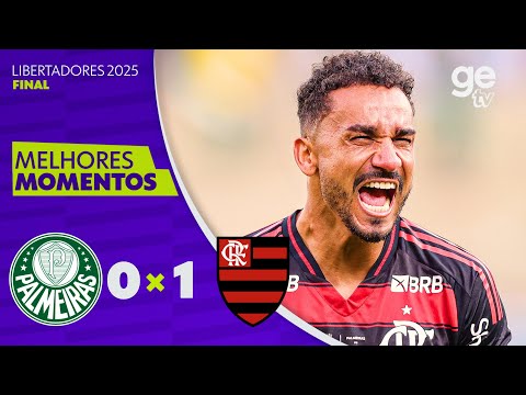 Gols e lances de Palmeiras x Flamengo