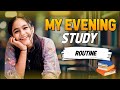My Evening Study Routine Shivani Menon Study Routine Study Tips And Hacks
