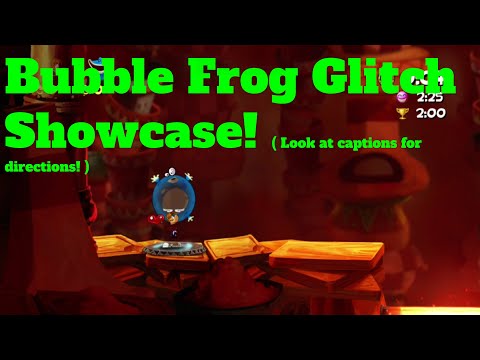 Bubble Frog Glitch Showcase! I Rayman Origins
