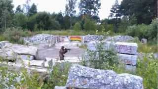 preview picture of video 'Airsoft CQB game at Vaasa, ''Montut'''