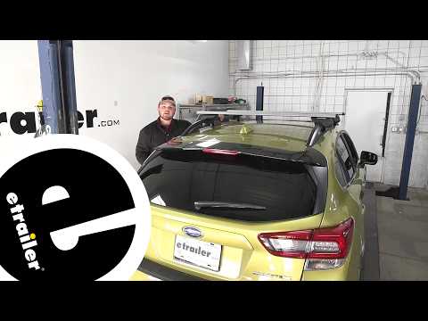 etrailer | Installing the Malone AirFlow2 Roof Rack on your 2021 Subaru Crosstrek