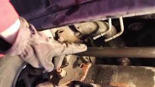 How to replace LEAKING Transmission cooler lines. Rubber flexible cooler lines.