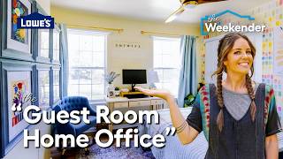 Lowe's Home Improvement — The Weekender: "The Guest Room Home Office" Makeover (Season 7, Episode 6)