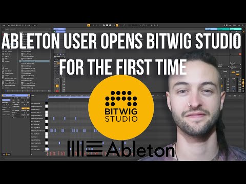 ABLETON USER OPENS BITWIG STUDIO FOR THE FIRST TIME