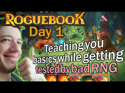 Roguebook - Day 1 - Teaching you the basics