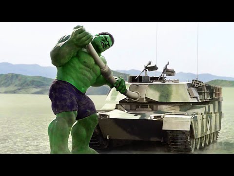 Hulk vs. Tanques | Hulk | Clip en Español