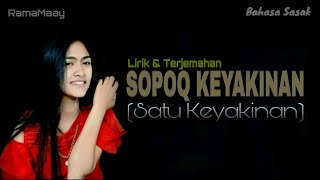 Download lagu Baiq Gita Sopoq Keyakinan Lirik dan terjemahan lag... mp3