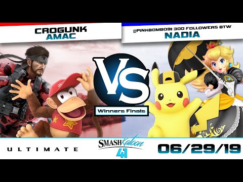 Crogunk & aMac vs. @pinkbombo91 & NadiA - Winners Finals - Smashkatoon 41