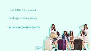Download lagu GFriend (여자친구) X American Tourister - Wave (파도) (Color-Coded-Lyrics(Han/Rom/Eng)) mp3
